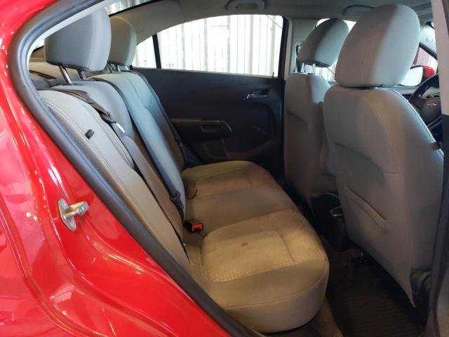 1G1JA5SH6E4171362 - 2014 CHEVROLET SONIC LS წითელი ფოტო 10