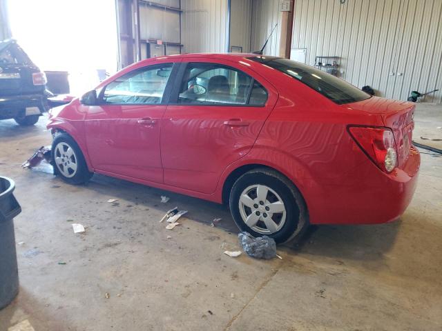 1G1JA5SH6E4171362 - 2014 CHEVROLET SONIC LS წითელი ფოტო 2