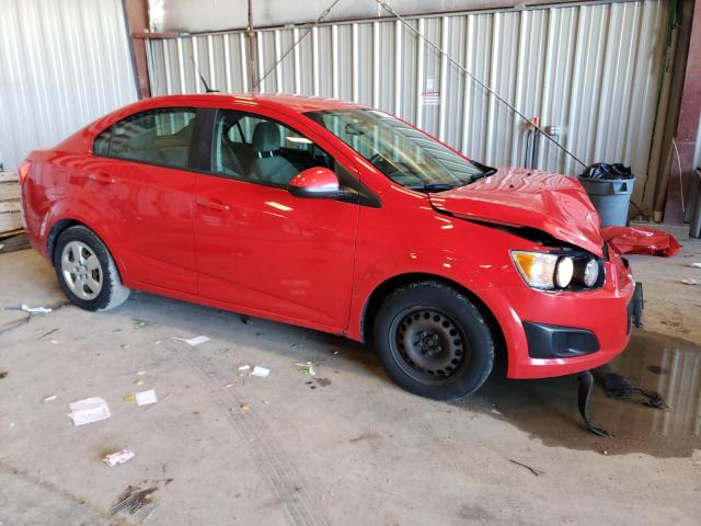 1G1JA5SH6E4171362 - 2014 CHEVROLET SONIC LS RED photo 4