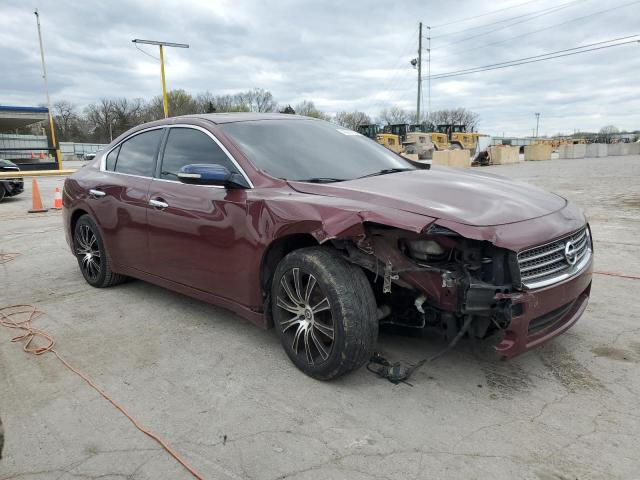 1N4AA51E49C816722 - 2009 NISSAN MAXIMA S MAROON photo 4