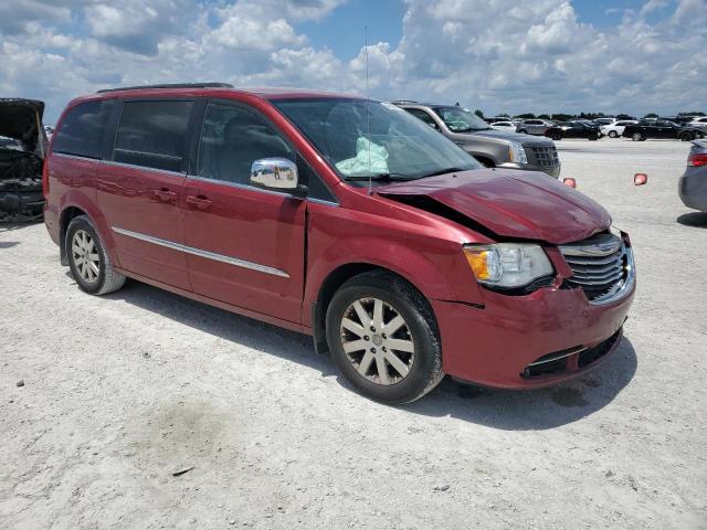 2A4RR8DG8BR728199 - 2011 CHRYSLER TOWN & COU TOURING L BURGUNDY photo 4