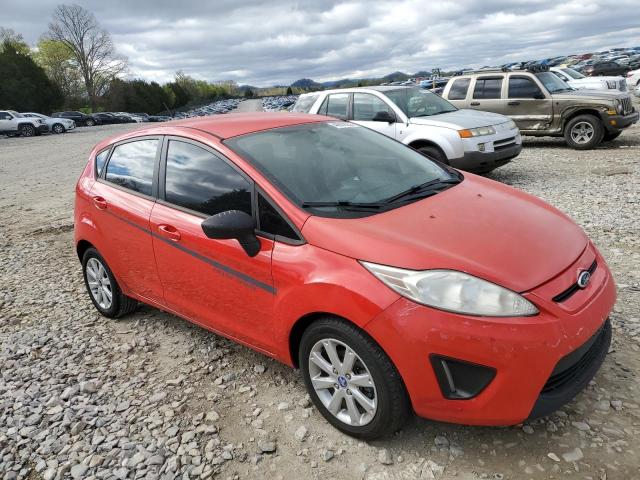 3FADP4EJ3CM101742 - 2012 FORD FIESTA SE RED photo 4