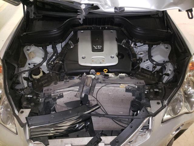 JNKAJ09E48M302183 - 2008 INFINITI EX35 BASE Արծաթագույն լուսանկար 12