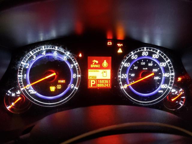 JNKAJ09E48M302183 - 2008 INFINITI EX35 BASE Արծաթագույն լուսանկար 9