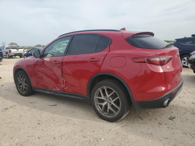 ZASPAKBN3K7C43268 - 2019 ALFA ROMEO STELVIO TI Կարմիր լուսանկար 2