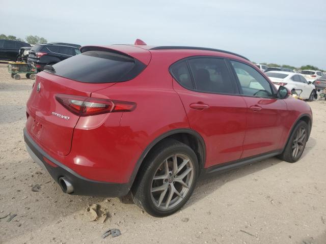 ZASPAKBN3K7C43268 - 2019 ALFA ROMEO STELVIO TI Կարմիր լուսանկար 3