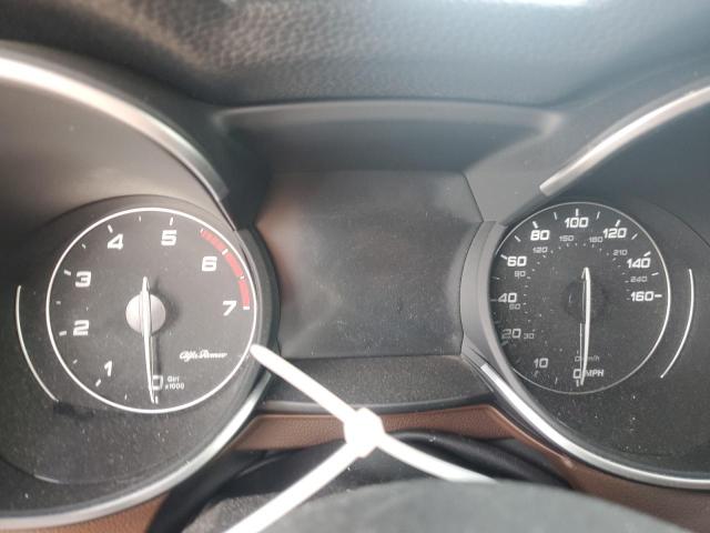 ZASPAKBN3K7C43268 - 2019 ALFA ROMEO STELVIO TI Կարմիր լուսանկար 9