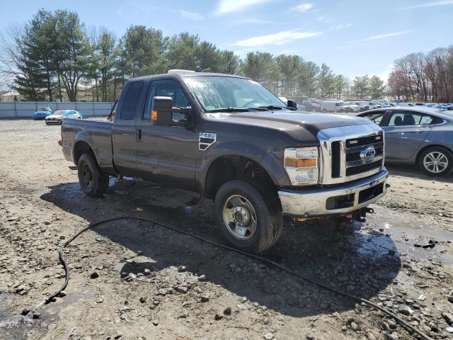 1FTSX21538EB27995 - 2008 FORD F250 SUPER DUTY CHARCOAL photo 4