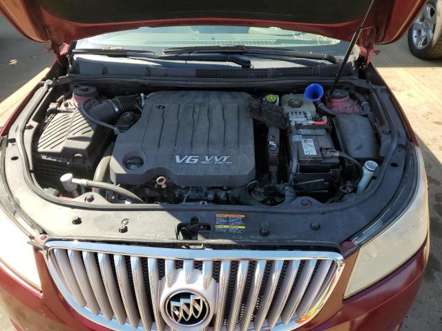 1G4GE5EVXAF317246 - 2010 BUICK LACROSSE CXS Qırmızı foto 11