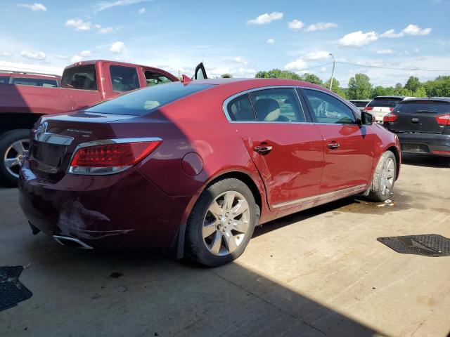 1G4GE5EVXAF317246 - 2010 BUICK LACROSSE CXS RED photo 3