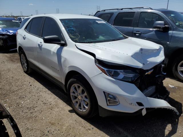 3GNAXHEV7MS171014 - 2021 CHEVROLET EQUINOX LS WHITE photo 4