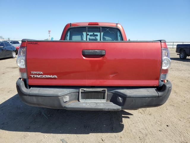 5TENX4CN2AZ674037 - 2010 TOYOTA TACOMA RED photo 6