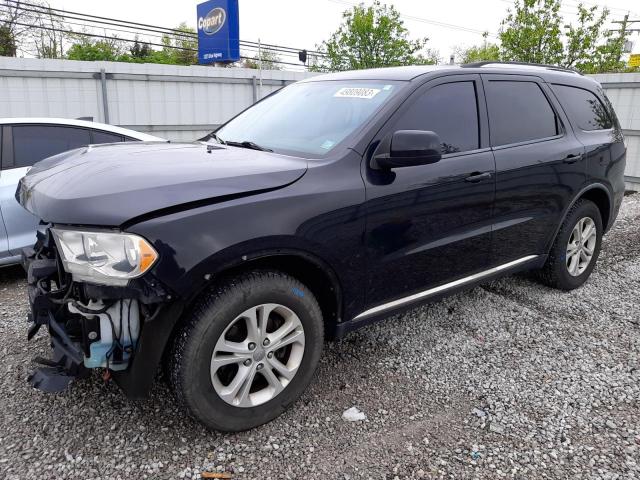 1C4RDJAG7CC113203 - 2012 DODGE DURANGO SXT BLACK photo 1