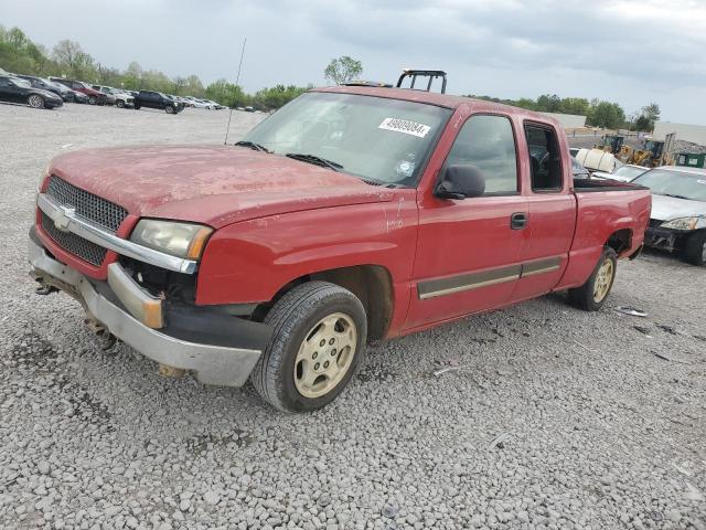 2GCEC19TX41215587 - 2004 CHEVROLET SILVERADO C1500 RED photo 1