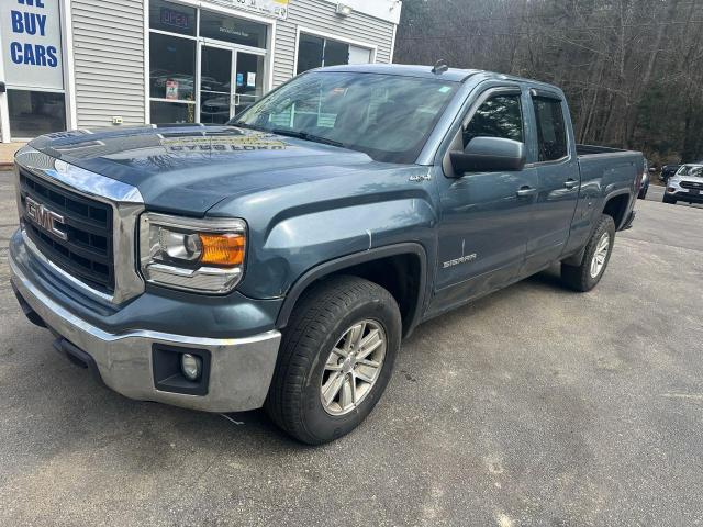 1GTV2UECXEZ112916 - 2014 GMC SIERRA K1500 SLE BLUE photo 2