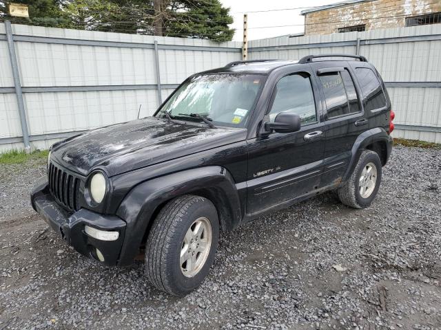 1J4GL58K72W344413 - 2002 JEEP LIBERTY LIMITED BLACK photo 1