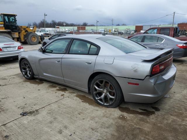 2C3CDXCT0EH105452 - 2014 DODGE CHARGER R/T SILVER photo 2