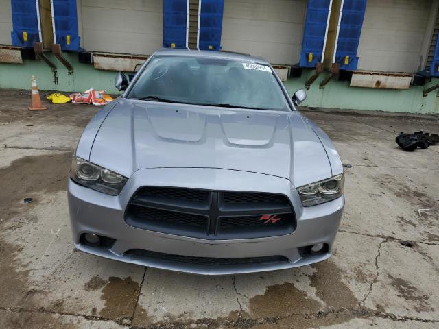 2C3CDXCT0EH105452 - 2014 DODGE CHARGER R/T SILVER photo 5