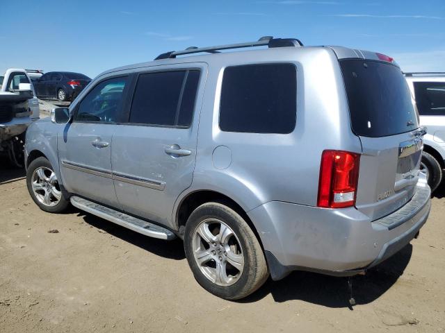 5FNYF4H84AB040667 - 2010 HONDA PILOT TOURING SILVER photo 2