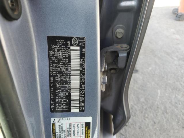 2T1KR32EX7C656683 - 2007 TOYOTA COROLLA MA XR BLUE photo 12
