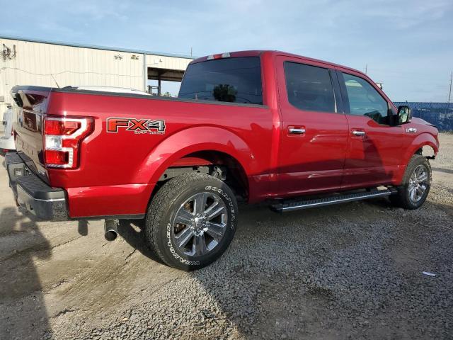 1FTEW1EG7JKC67870 - 2018 FORD F150 SUPERCREW RED photo 3