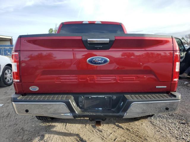 1FTEW1EG7JKC67870 - 2018 FORD F150 SUPERCREW RED photo 6