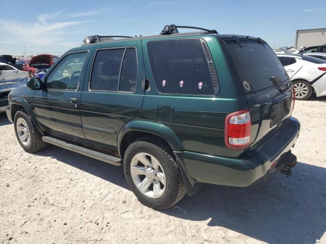JN8DR09Y02W734481 - 2002 NISSAN PATHFINDER LE 绿色 照片 2