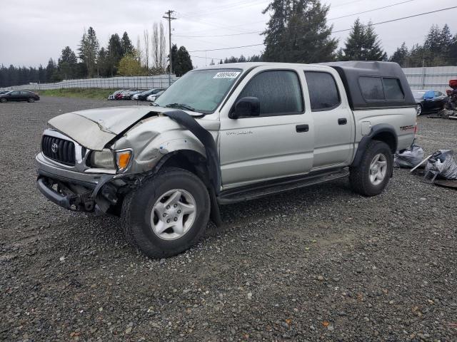 5TEGN92N54Z393660 - 2004 TOYOTA TACOMA DOUBLE CAB PRERUNNER SILVER photo 1