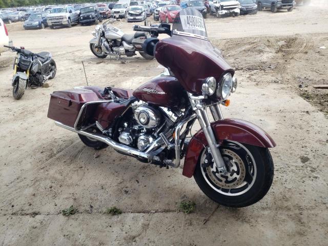 1HD1KB4128Y676801 - 2008 HARLEY-DAVIDSON FLHX RED photo 4