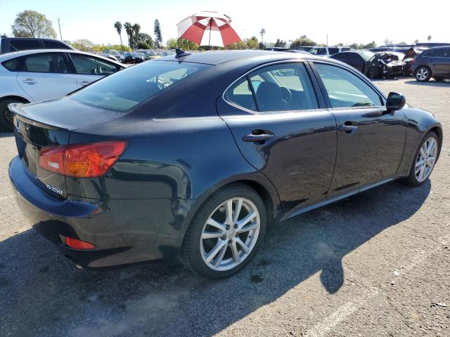 JTHBK262475030573 - 2007 LEXUS IS 250 BLUE photo 3