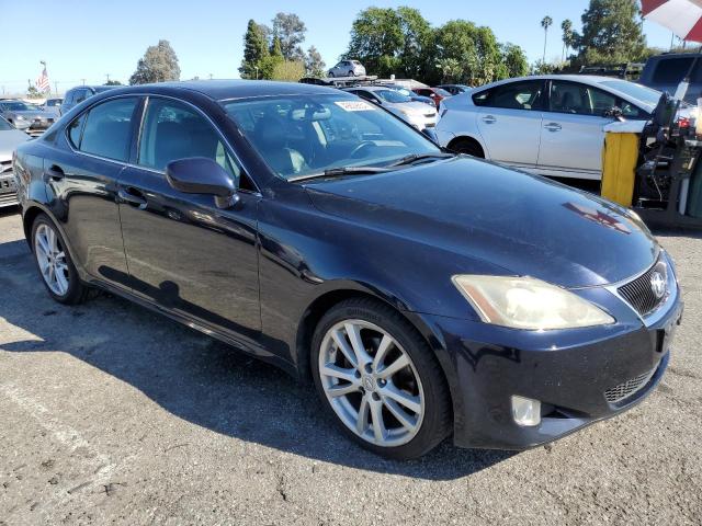 JTHBK262475030573 - 2007 LEXUS IS 250 BLUE photo 4