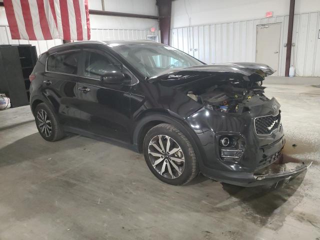 KNDPN3AC2H7161124 - 2017 KIA SPORTAGE EX BLACK photo 4