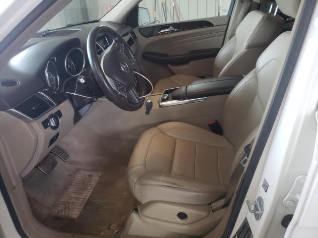 4JGDA5HB2EA349417 - 2014 MERCEDES-BENZ ML 350 4MATIC WHITE photo 7
