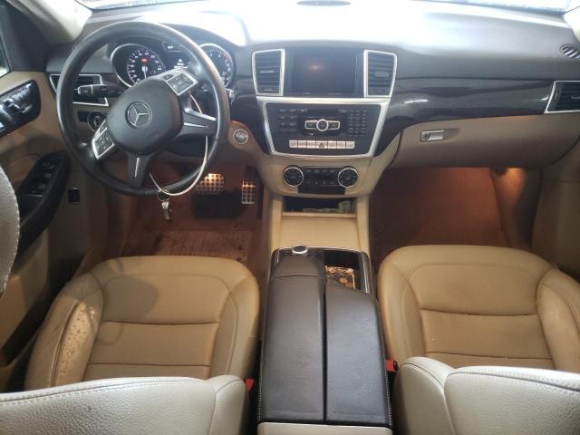 4JGDA5HB2EA349417 - 2014 MERCEDES-BENZ ML 350 4MATIC WHITE photo 8