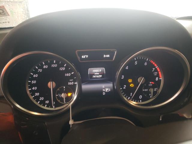 4JGDA5HB2EA349417 - 2014 MERCEDES-BENZ ML 350 4MATIC WHITE photo 9