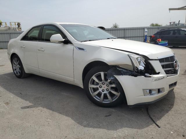 1G6DF577780158236 - 2008 CADILLAC CTS WHITE photo 4