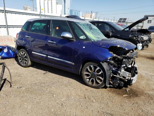 ZFBNFACH7KZ042226 - 2019 FIAT 500L LOUNGE BLUE photo 4