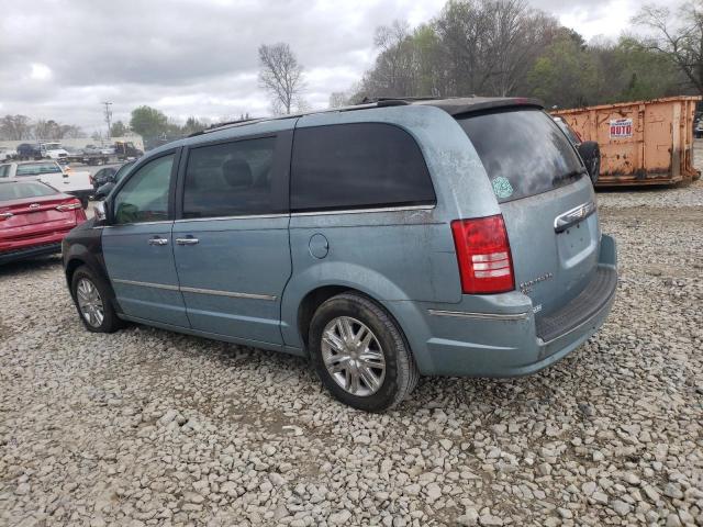 2A8HR64X19R661602 - 2009 CHRYSLER TOWN & COU LIMITED BLUE photo 2