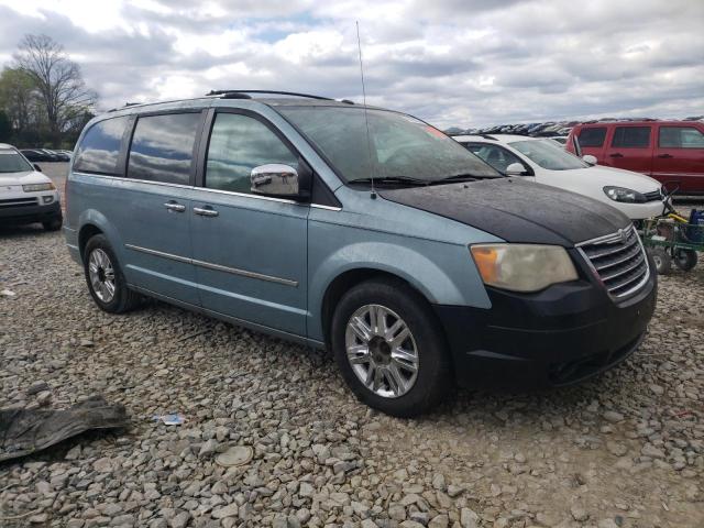 2A8HR64X19R661602 - 2009 CHRYSLER TOWN & COU LIMITED BLUE photo 4