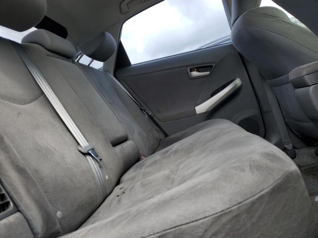 JTDKN3DU1A0042249 - 2010 TOYOTA PRIUS ვერცხლისფერი ფოტო 10