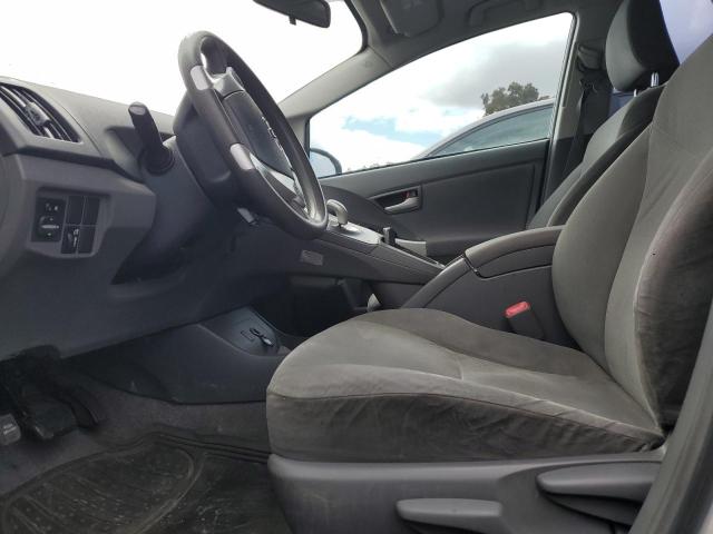 JTDKN3DU1A0042249 - 2010 TOYOTA PRIUS ვერცხლისფერი ფოტო 7