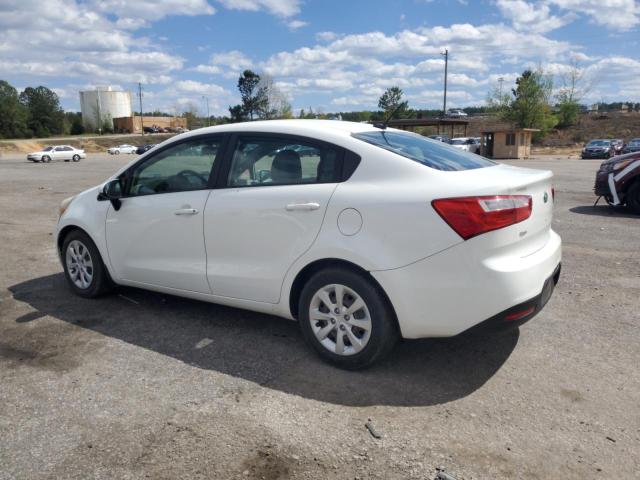 KNADM4A3XE6375336 - 2014 KIA RIO LX WHITE photo 2