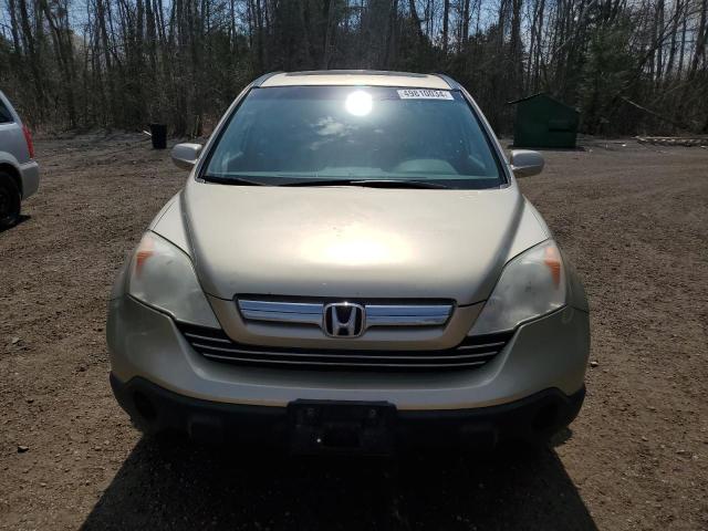 5J6RE487X7L815617 - 2007 HONDA CR-V EXL GOLD photo 5