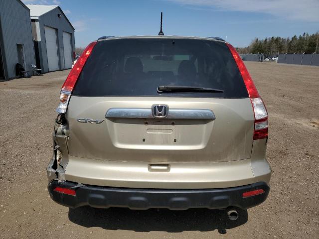 5J6RE487X7L815617 - 2007 HONDA CR-V EXL GOLD photo 6