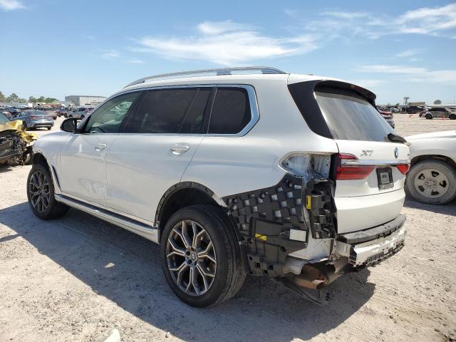 5UXCW2C05M9H26202 - 2021 BMW X7 XDRIVE40I WHITE photo 2