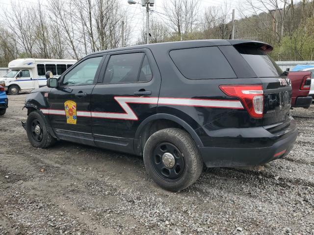 1FM5K8AR3DGA72380 - 2013 FORD EXPLORER POLICE INTERCEPTOR შავი ფოტო 2