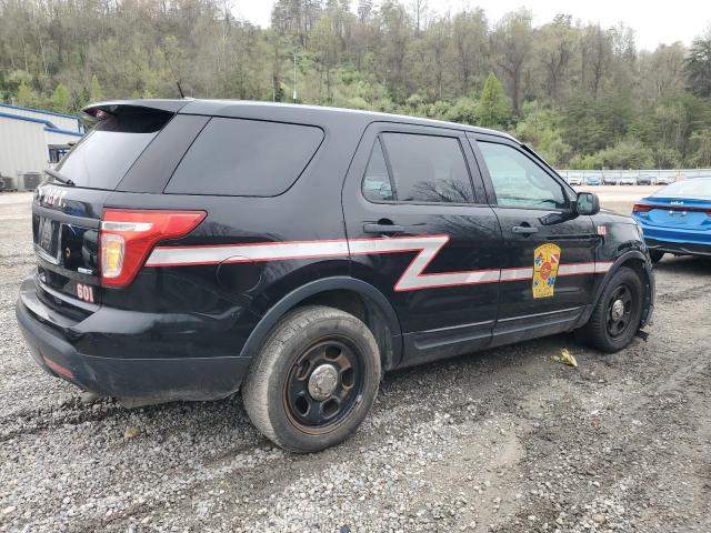 1FM5K8AR3DGA72380 - 2013 FORD EXPLORER POLICE INTERCEPTOR შავი ფოტო 3