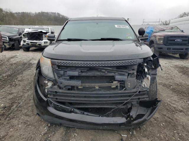 1FM5K8AR3DGA72380 - 2013 FORD EXPLORER POLICE INTERCEPTOR შავი ფოტო 5