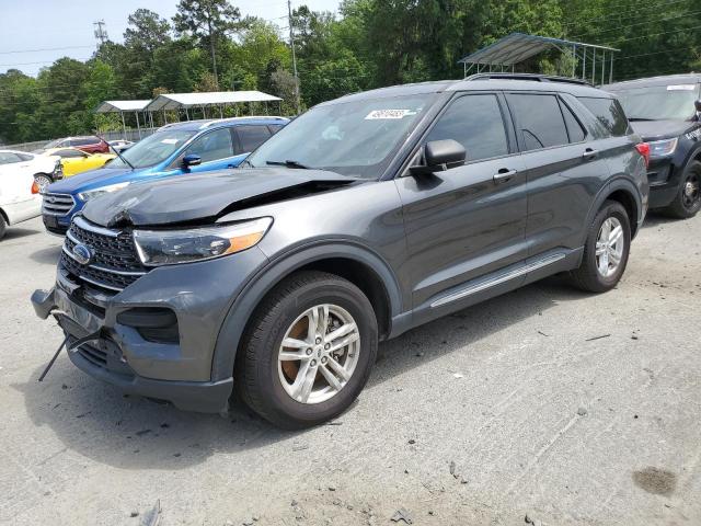 1FMSK7DH2LGC36510 - 2020 FORD EXPLORER XLT GRAY photo 1