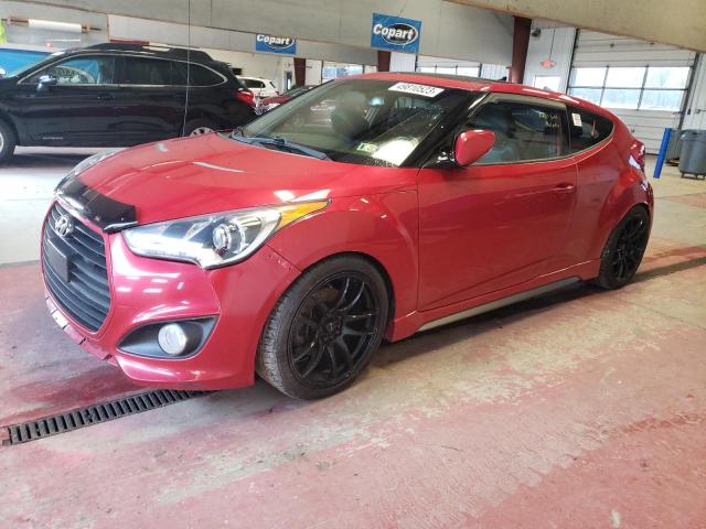 KMHTC6AEXFU224729 - 2015 HYUNDAI VELOSTER TURBO RED photo 1